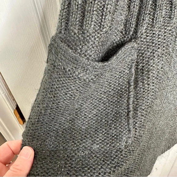Suzy Shier Cardigan Open Front Grey Size Medium - Picture 2 of 16